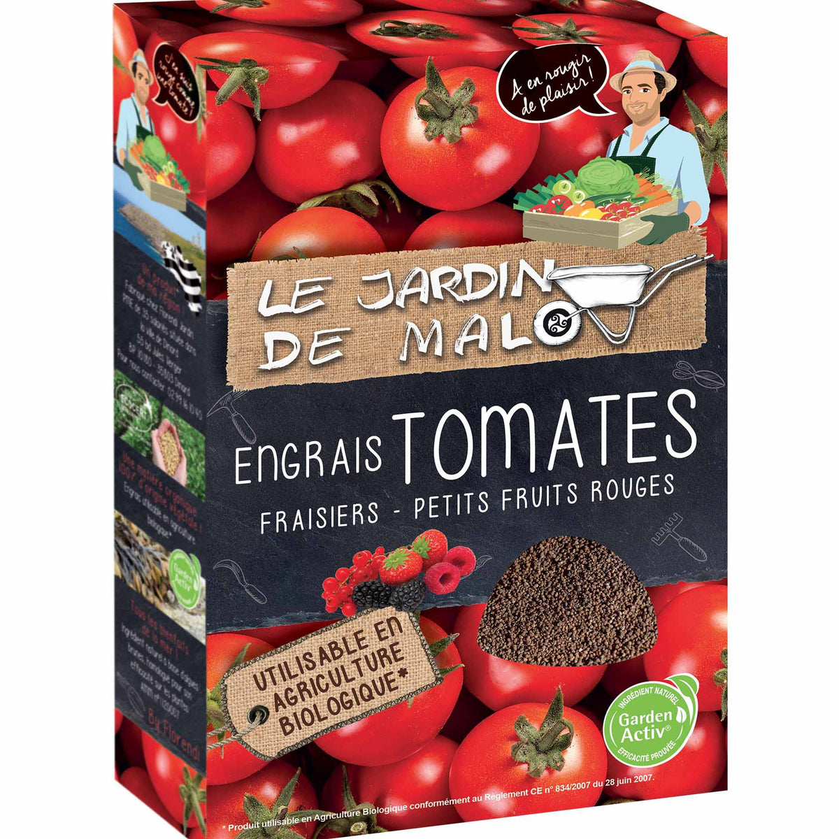 Engrais granulés pour tomates et fraises MALO - Plantes