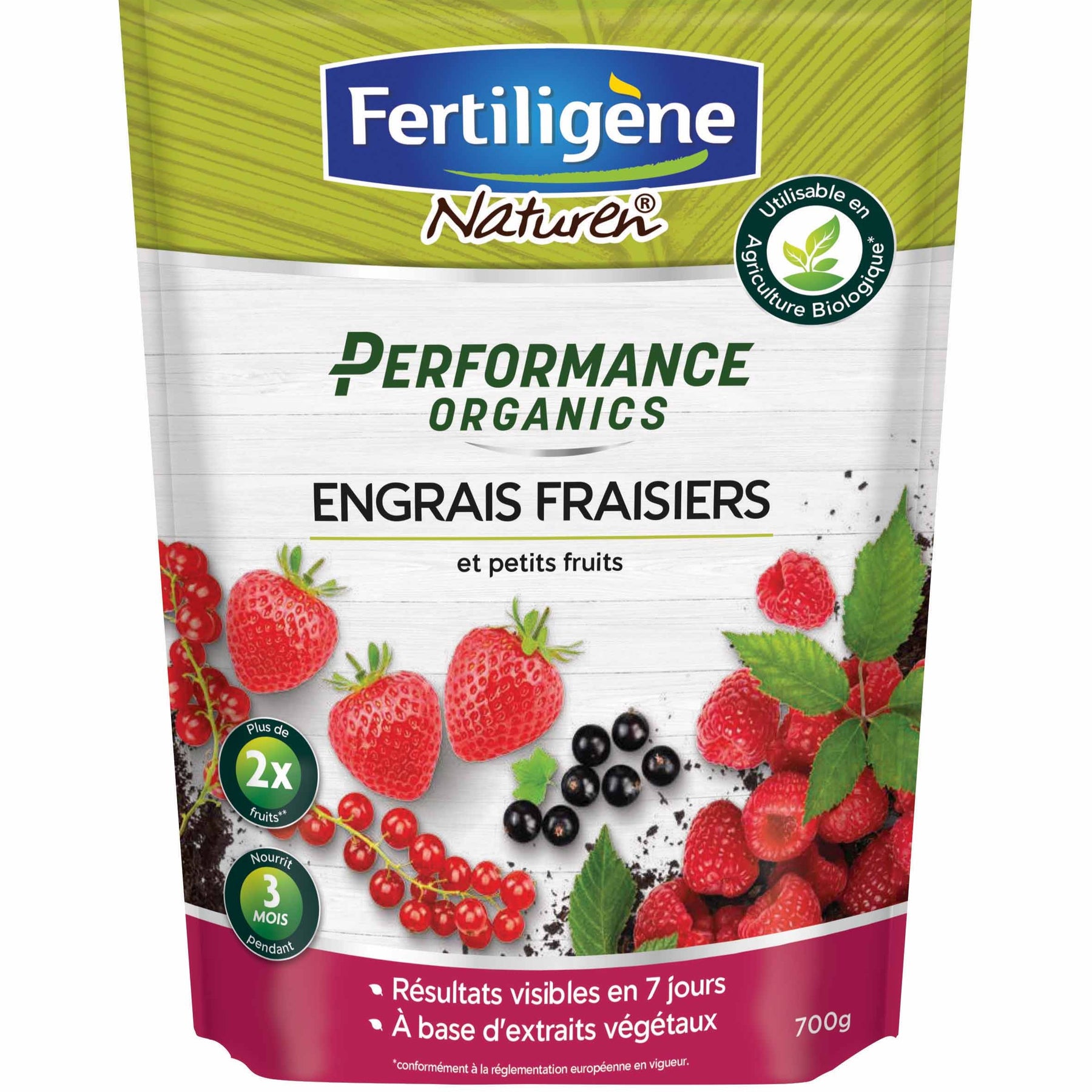 Engrais fraisiers et petits fruits FERTILIGENE - Willemse