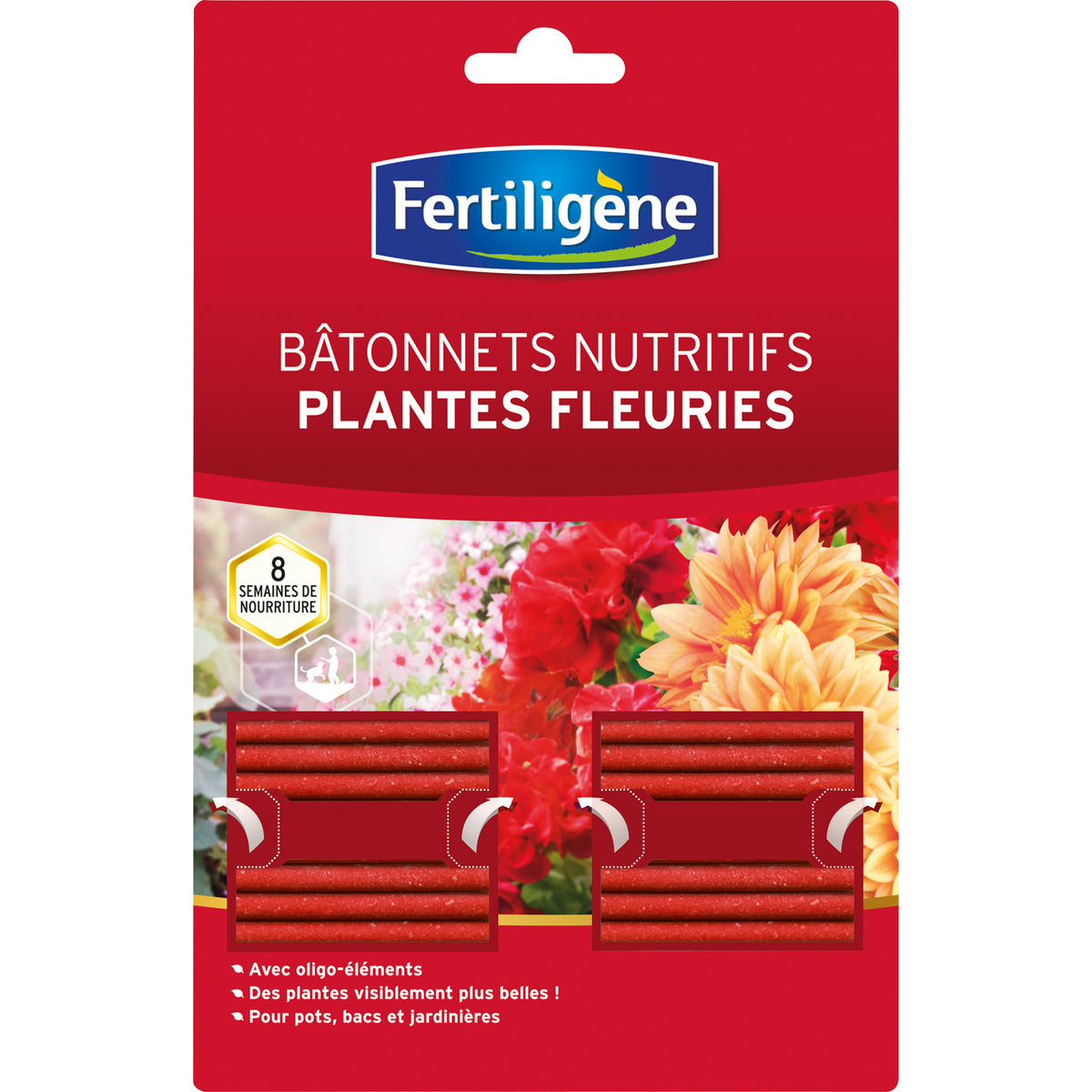 40 Bâtonnets Plantes fleuries FERTILIGENE