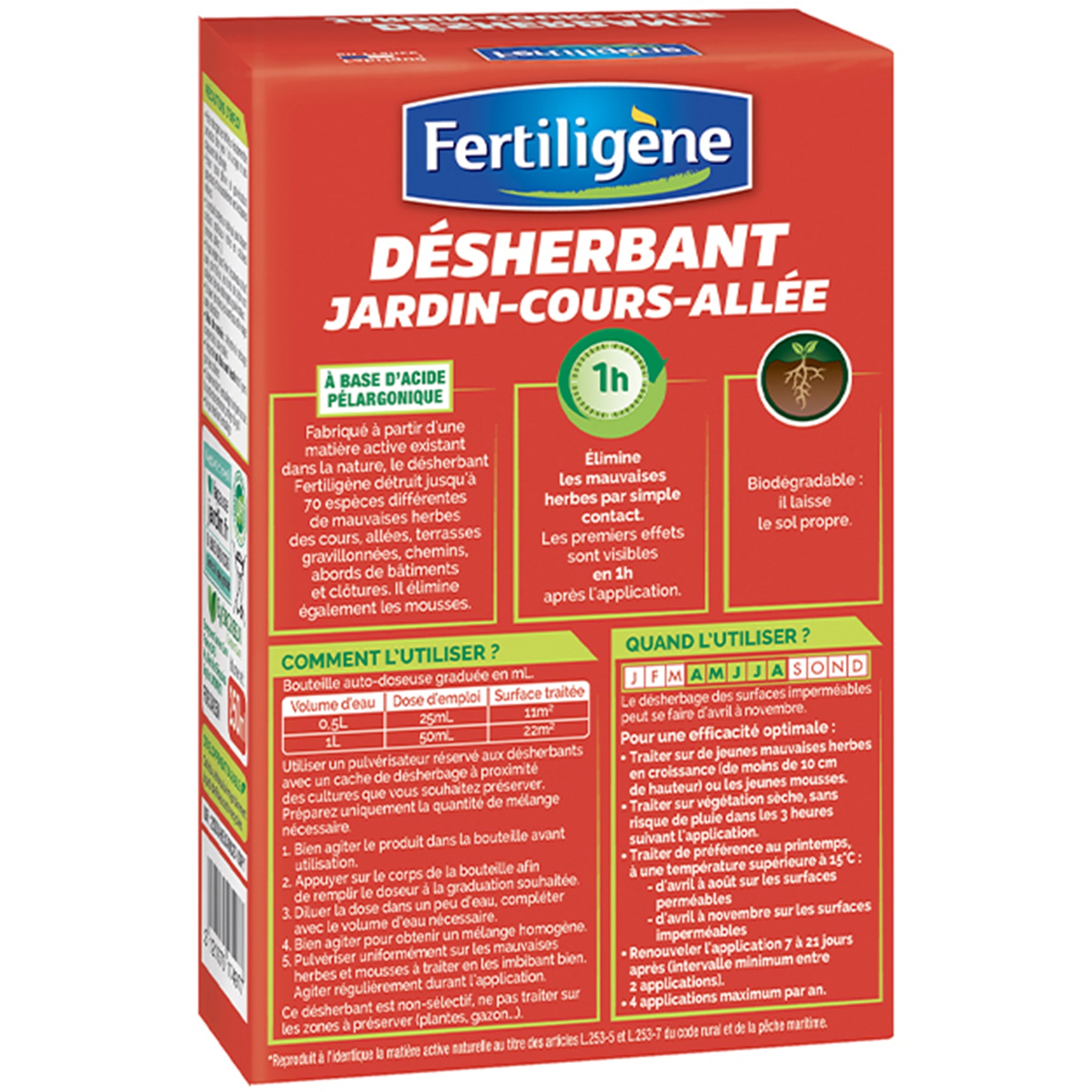 Herbatak Express, Désherbant allées terrasses (sans glyphosate) - 2